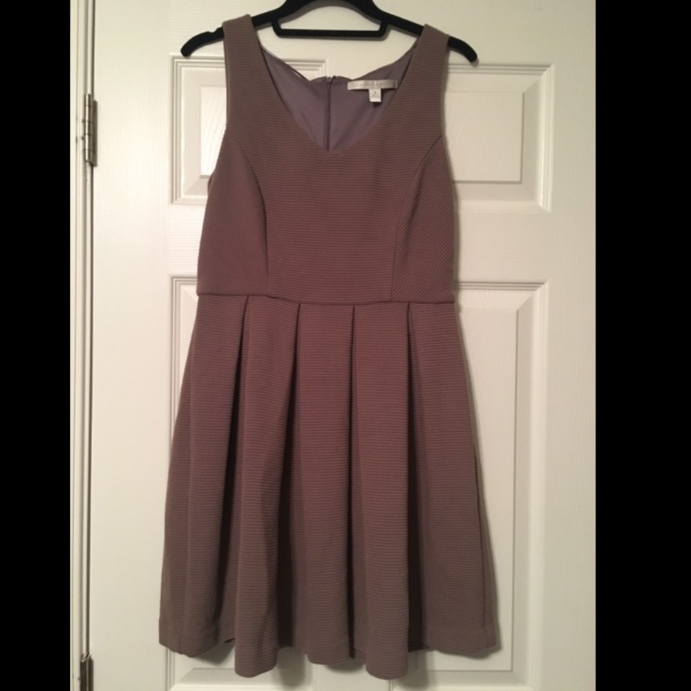 Lauren Conrad Brown Dress